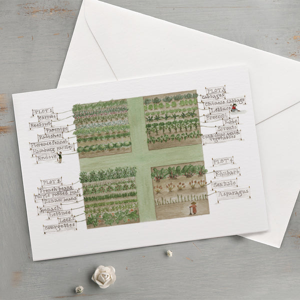 'Garden Plots' Postcard Pack