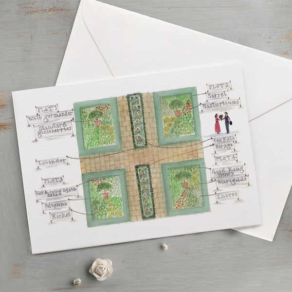 'Garden Plots' Stationery