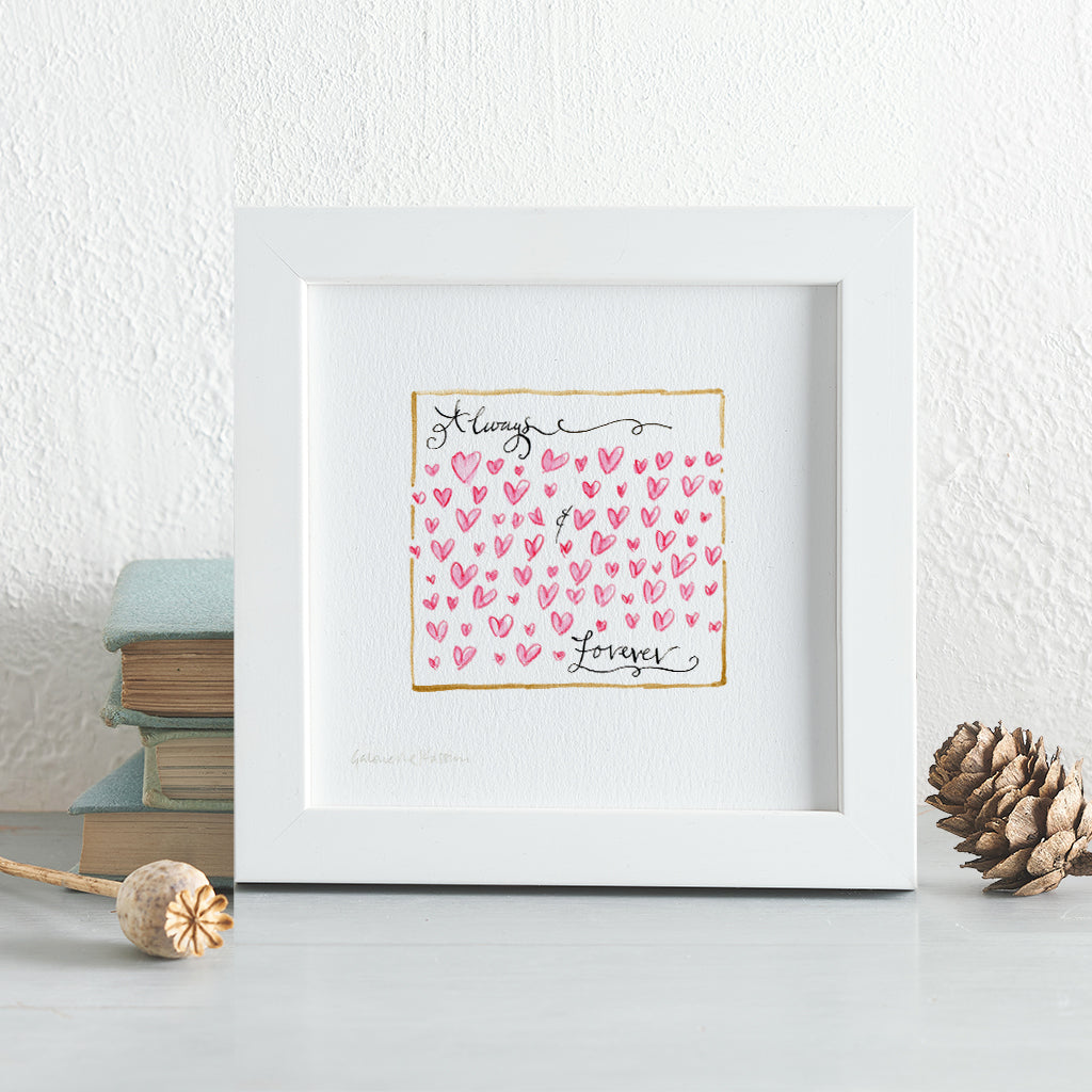 'Always & Forever' Framed Original Art