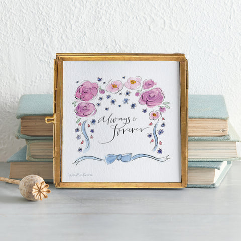 'Always & Forever' Framed Keepsake