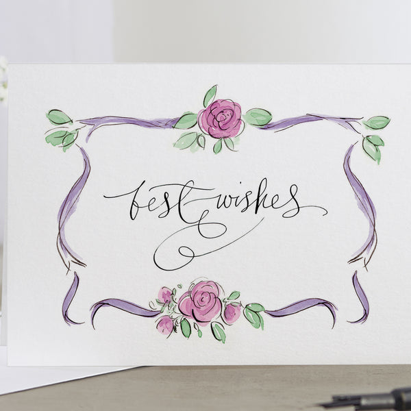 'Best Wishes' Card