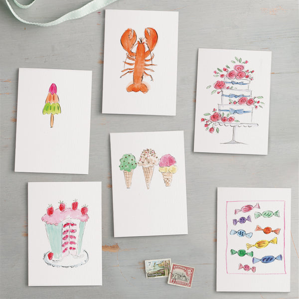 'Bon Viveur' Correspondence Set Of 6