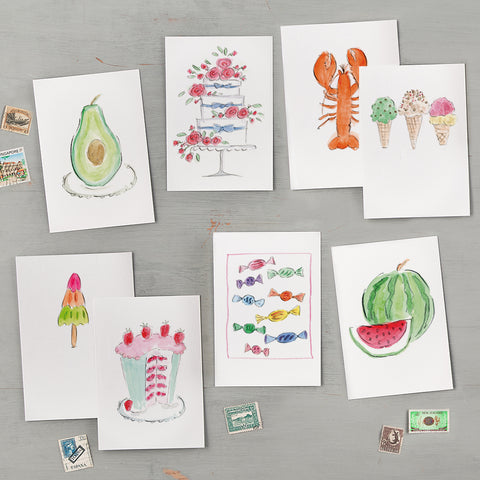 'Bon Viveur' Correspondence Set Of 8