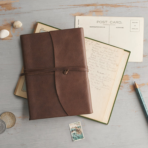 Handmade Brown Leather Journal