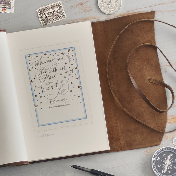 Handmade Brown Leather Journal