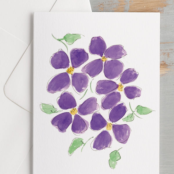'Clematis' Framed Original Art