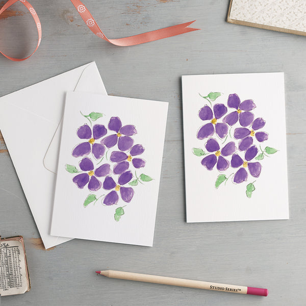 ‘Clematis’ Stationery Collection