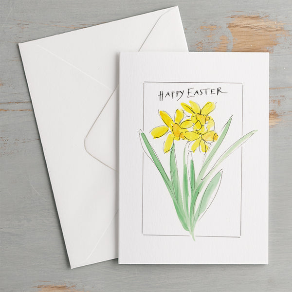 'Daffodils' Easter Card