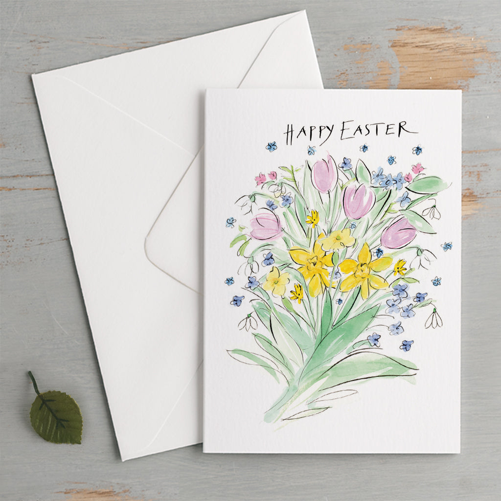 'Easter Spring Bouquet' Card