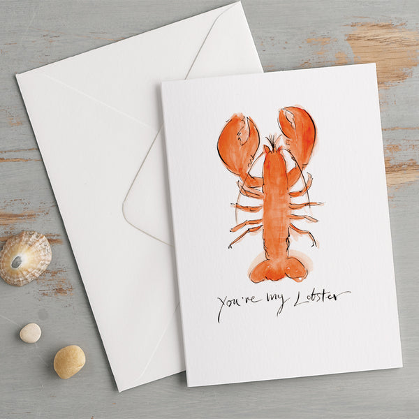 'Lobster Love' Framed Original Art
