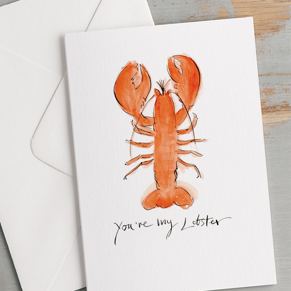 'Lobster Love' Framed Original Art