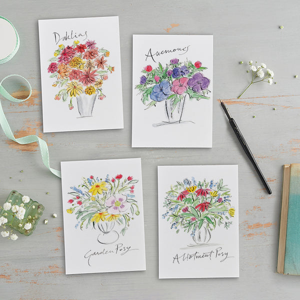 'Floral Delights' Postcard Pack