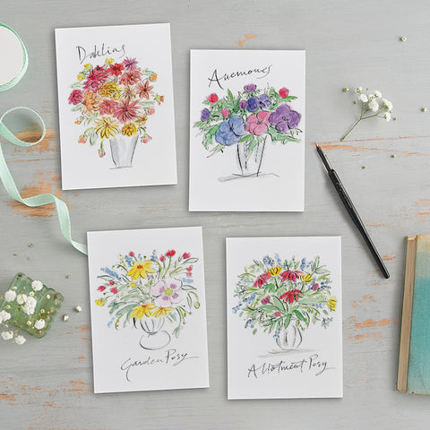 'Floral Delights' Postcard Pack