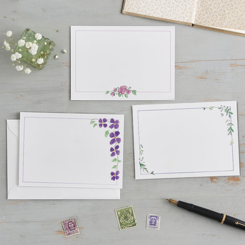 'Floral' Notecards