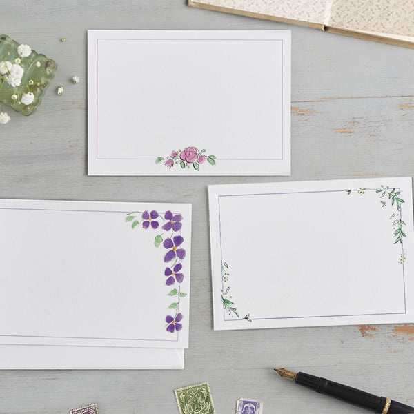 'Floral' Notecards