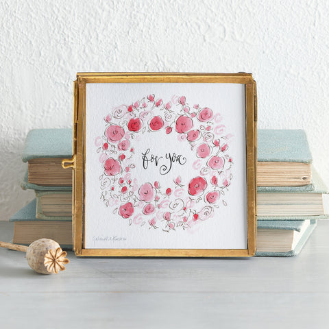 'For You' Framed Keepsake