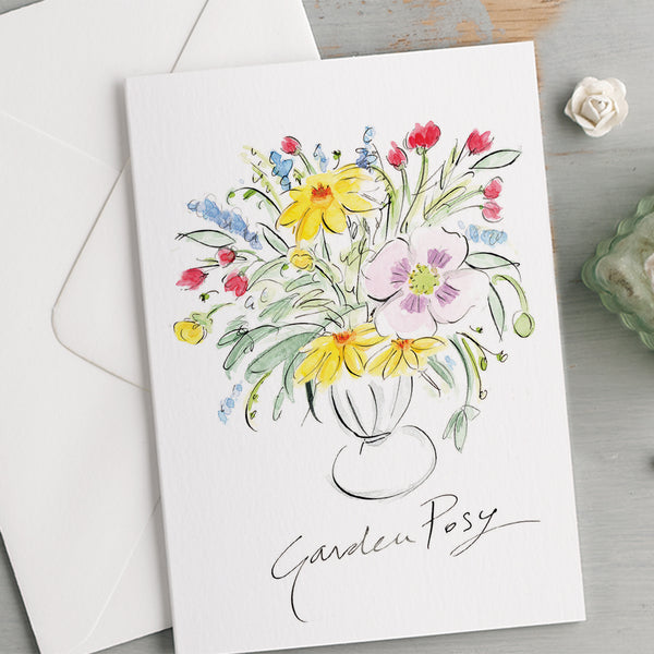 'Garden Posy' Flower Card