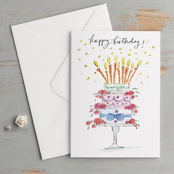 'Birthday Cards' Mixed Pack Of Six