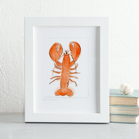 'Lobster Love' Framed Original Art