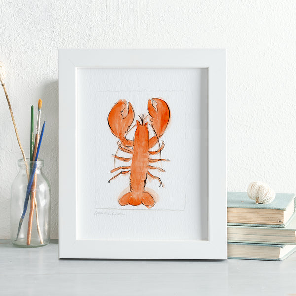 'Lobster Love' Framed Original Art