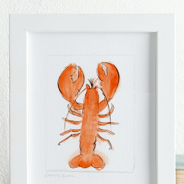 'Lobster Love' Framed Original Art
