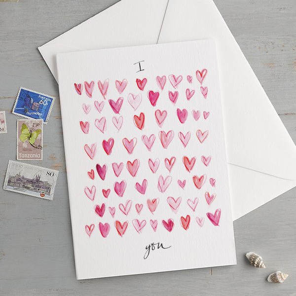 'Love & Friendship' Greeting Cards Pack Of 4