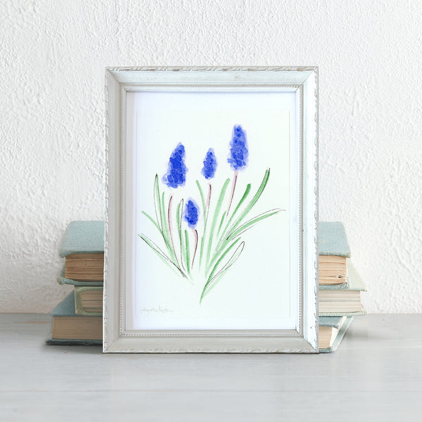 'Muscari' Framed Original Art