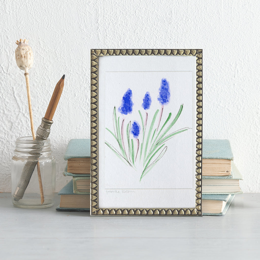 'Muscari' Framed Original Art