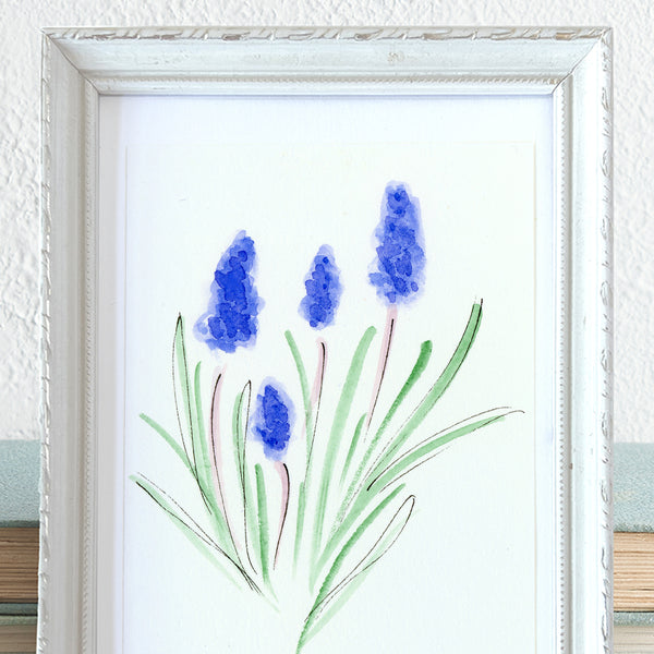 'Muscari' Framed Original Art
