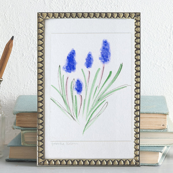 'Muscari' Framed Original Art