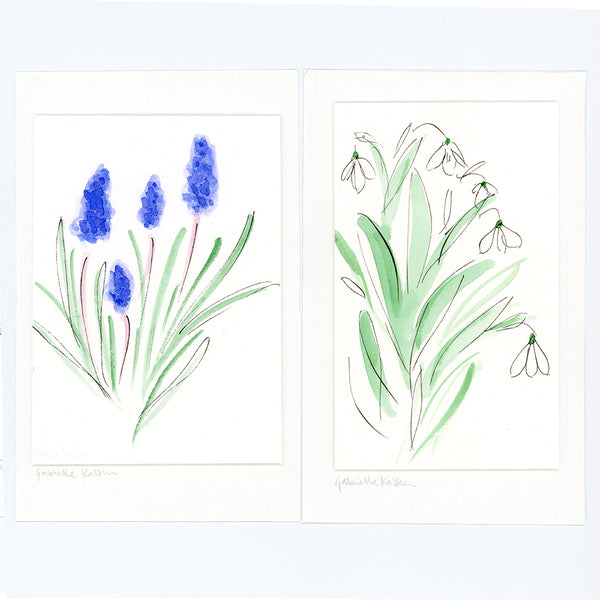'Muscari' Framed Original Art