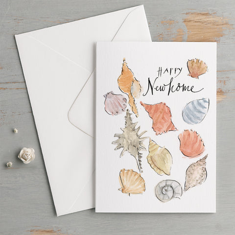 'Happy New Home!' Shells Card