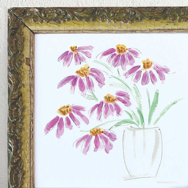 'Rudbeckia' Framed Original Art