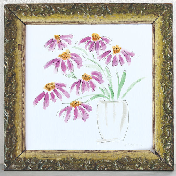 'Rudbeckia' Framed Original Art