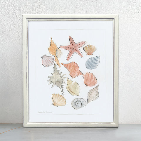 'Shells' Framed Original Art