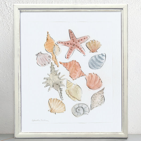 'Shells' Framed Original Art