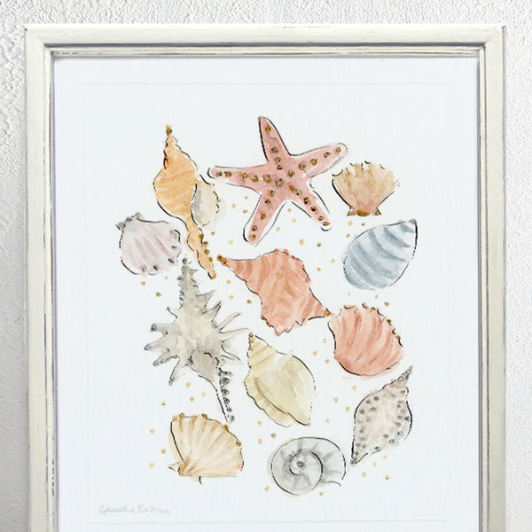 'Shells' Framed Original Art