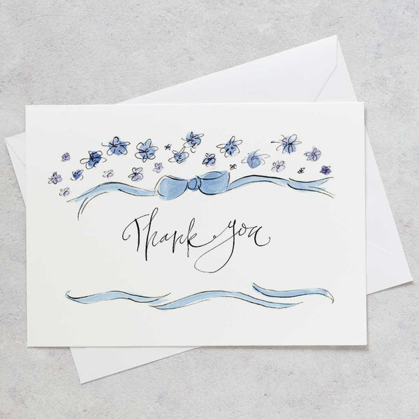 'Saying Thanks' Decorative Postcard Set