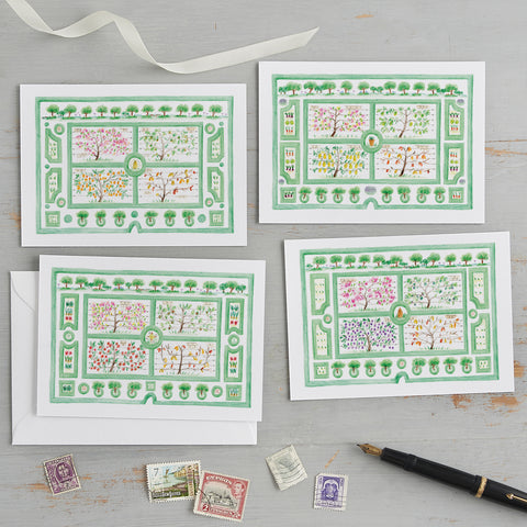 'Knot Gardens' Postcard Pack